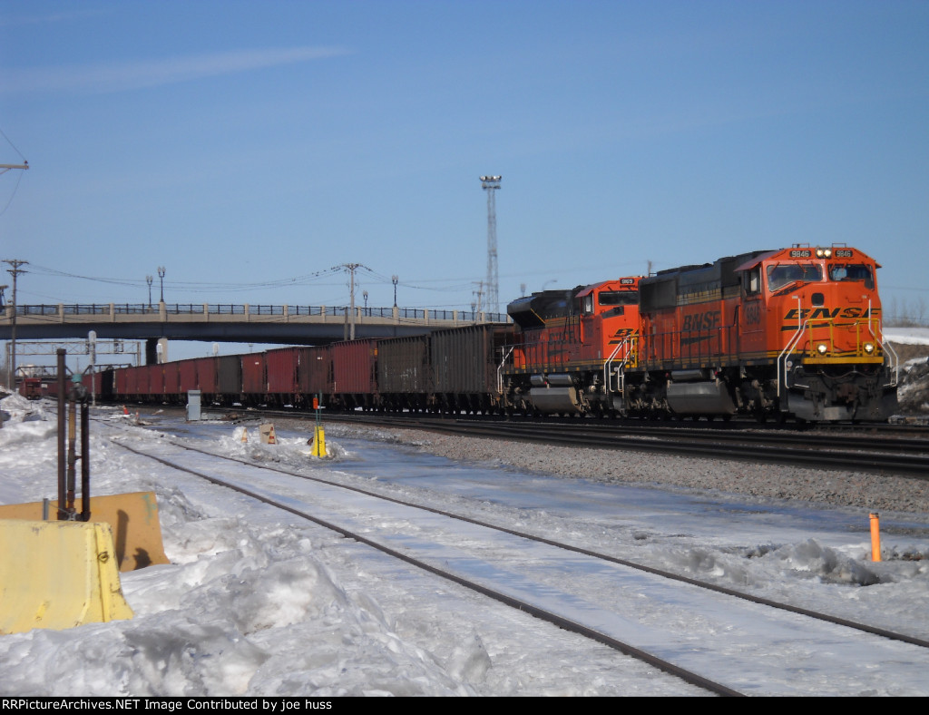 BNSF 9846 East